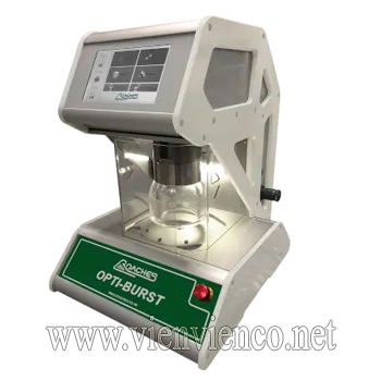 Pneumatic bursting strength tester