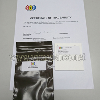 UV Calibration Reference Fabric
